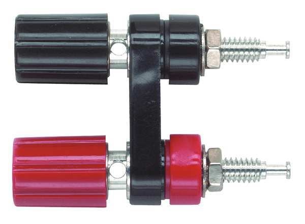 Double Binding Posts, 30VAC/60VDC, Black