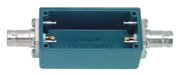 Shielded Box, 1.13in.H, BNC Female, Screws