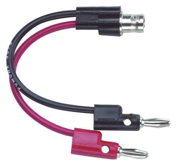 BNC Female, 30VAC/60VDC, Red/Black