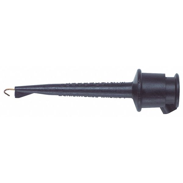 Test Clip Set, Black, 300 Vrms, PK10