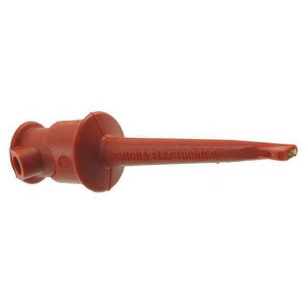 Test Clip Set, Red, 300 Vrms, PK10