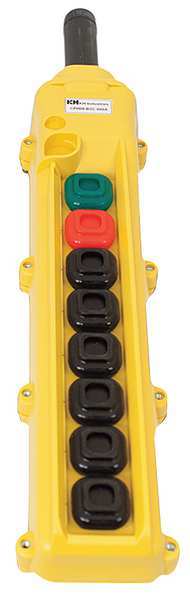 Pendant Station, 8, Push Button, NO, NC