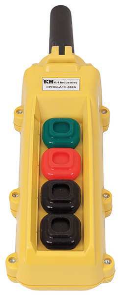 Pendant Station, 4, Push Button, NO, NC