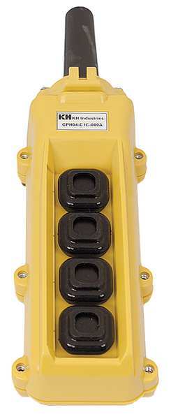 Pendant Station, Single Speed, Yellow