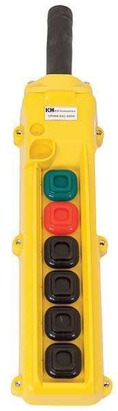Pendant Station, 6, Push Button, NO, NC