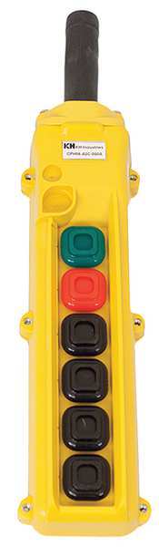 Pendant Station, 6, Push Button, NO, NC