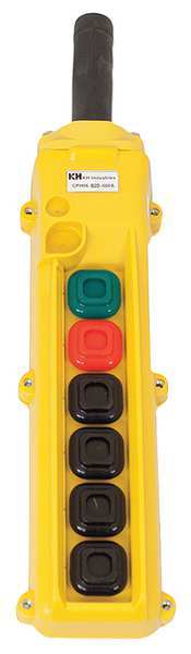 Pendant Station, 6, Push Button, NO, NC