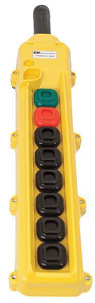 Pendant Station, 8, Push Button, NO, NC