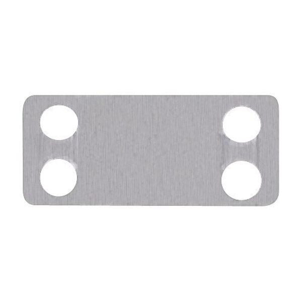 Embossing Tag, 316 SS, 8 Chr, Natural, PK100