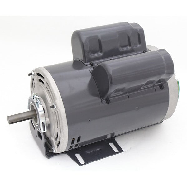 Capacitor-Start/Run General Purpose Motor, 1 HP, 56 Frame, 115/230V AC Voltage, 1,725 Nameplate RPM