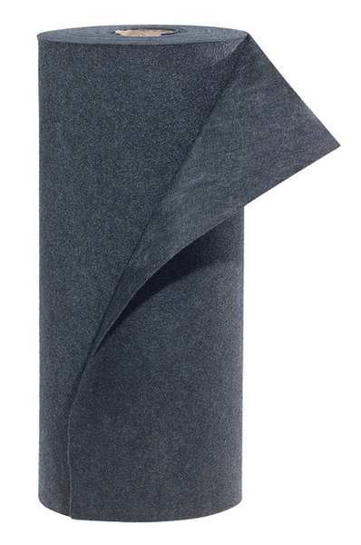 Sorbents, 39 gal/pk, Universal Absorbed, Black, Polypropylene