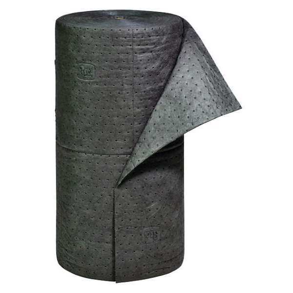 Sorbents, 40 gal/pk, 40.2 gal/pad, Universal Absorbed, Gray, Polypropylene