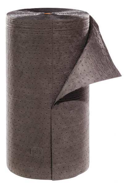 Sorbents, 42 gal/pk, 42.5 gal/pad, Universal Absorbed, Gray, Polypropylene