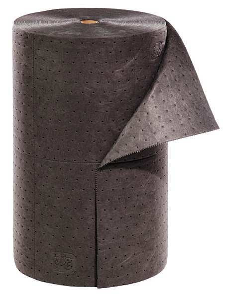 Sorbents, 32 gal/pk, 32.4 gal/pad, Universal Absorbed, Gray, Polypropylene