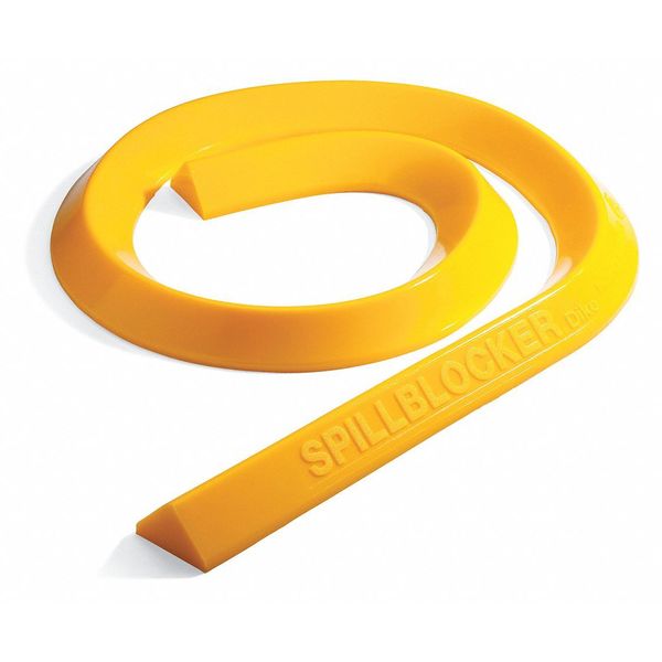 SpillBlocker Barrier Dike, Yellow, 4 In
