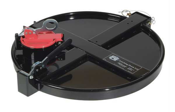 Vapor-Control Latching Drum Lid, Red