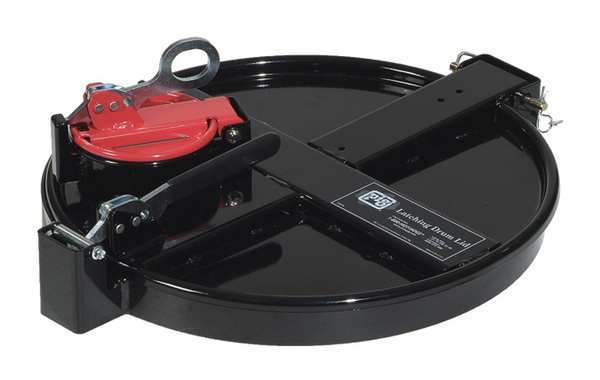 PIG Vapor-Control Latching Drum Lid, Black