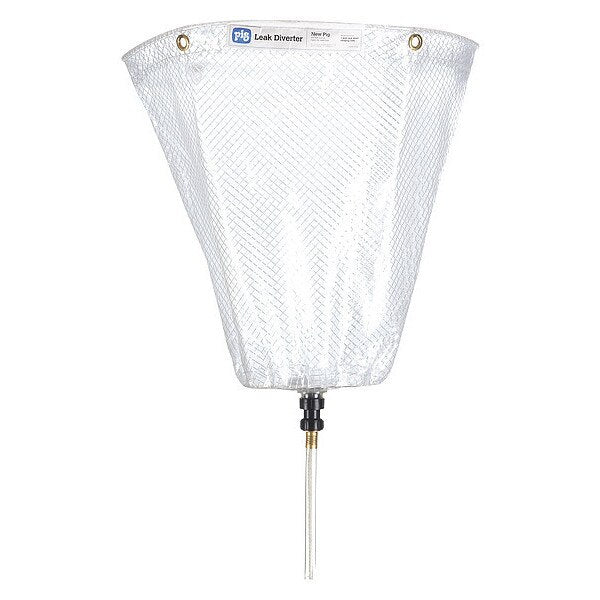 PIG Pipe Leak Diverter, Clear, 2 lb.