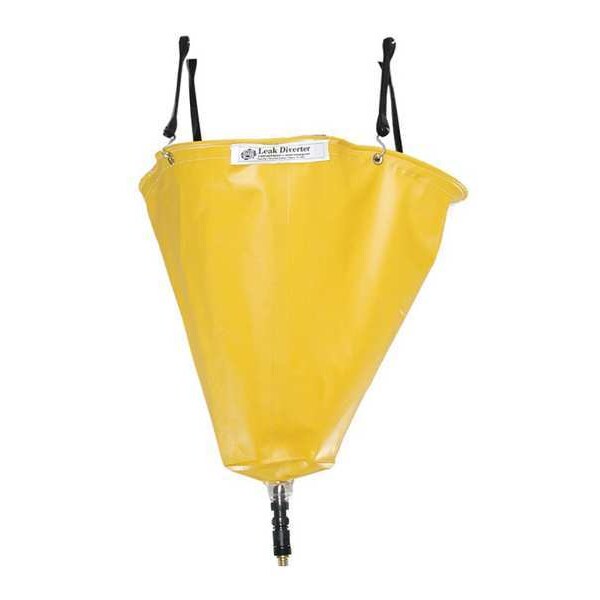 PIG Pipe Leak Diverter, Yellow, 2 lb.