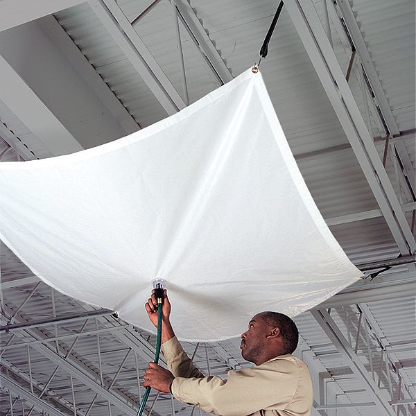 PIG Roof Leak Diverter, Clear, 5.27 lb.
