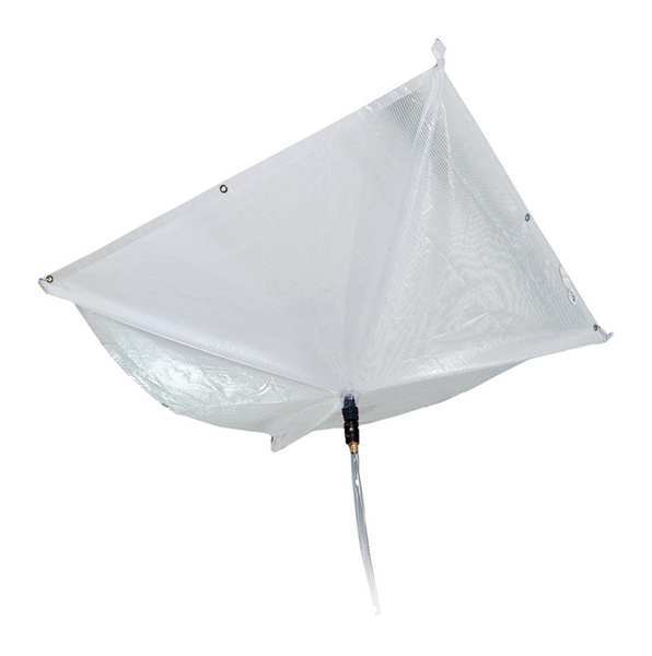 Roof Leak Diverter, Translucent, 10.51 lb.