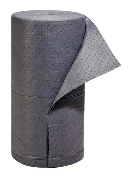 Sorbents, 36 gal/pk, 36.8 gal/pad, Universal Absorbed, Gray, Polypropylene