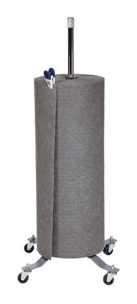 PIG Surgical Absorbent Mat Dispenser, Silver