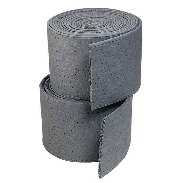 Sorbents, 26.5 gal. Universal Absorbed, Gray, Polypropylene, 2 PK