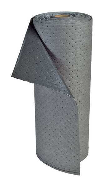 Sorbents, 20.5 gal. Universal Absorbed, Gray, Polypropylene