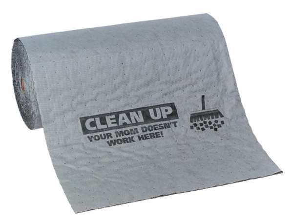 Sorbents, 13 gal/pk, 13.5 gal/pad, Universal Absorbed, Gray, Polypropylene