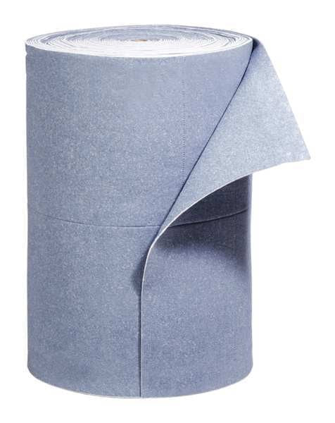 Sorbents, 64 gal/pk, 64 gal/pad, Universal Absorbed, Blue, Fibers