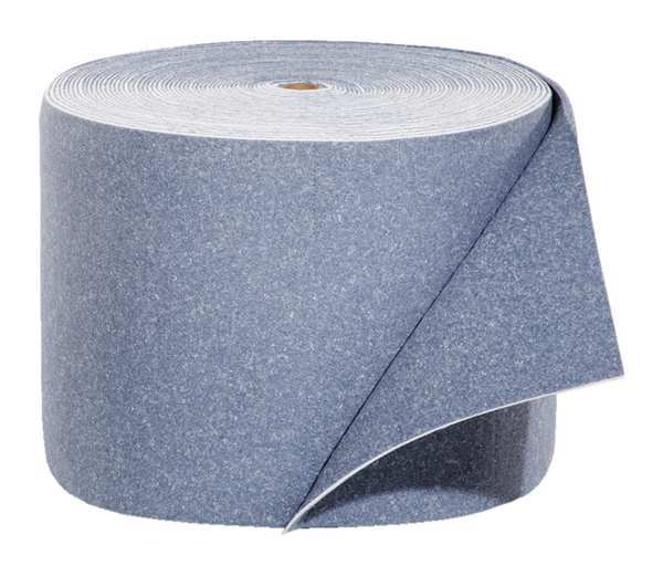 Sorbents, 32 gal/pk, 32 gal/pad, Universal Absorbed, Blue, Fibers