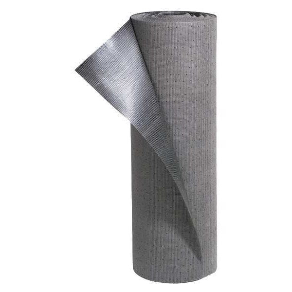 Sorbents, 14.5 gal. Universal Absorbed, Gray, Polyester, Polypropylene