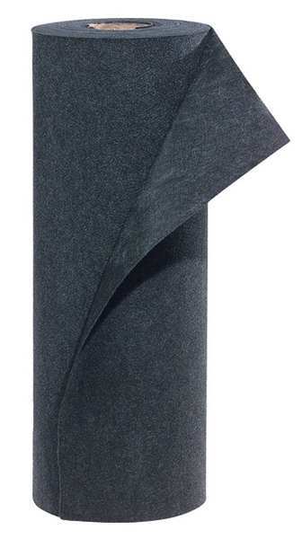 Sorbents, 19.5 gal. Universal Absorbed, Black, Polypropylene