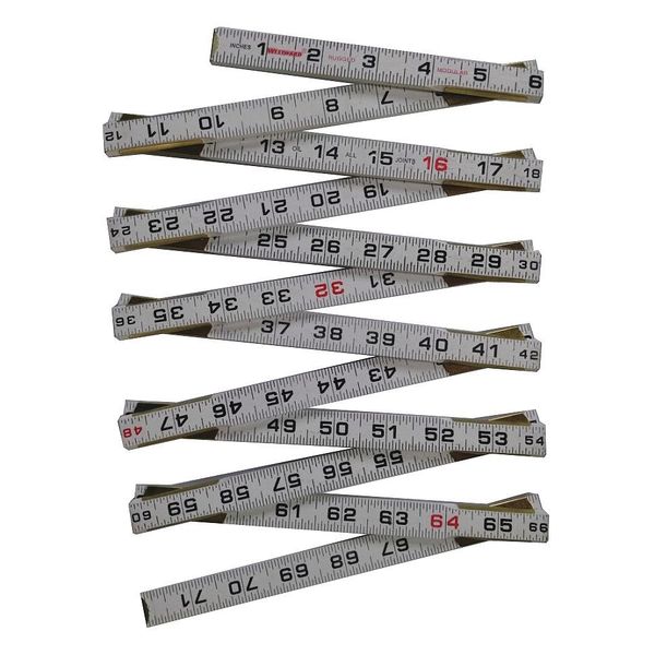 Modular Mason Folding Rule, 72 in.