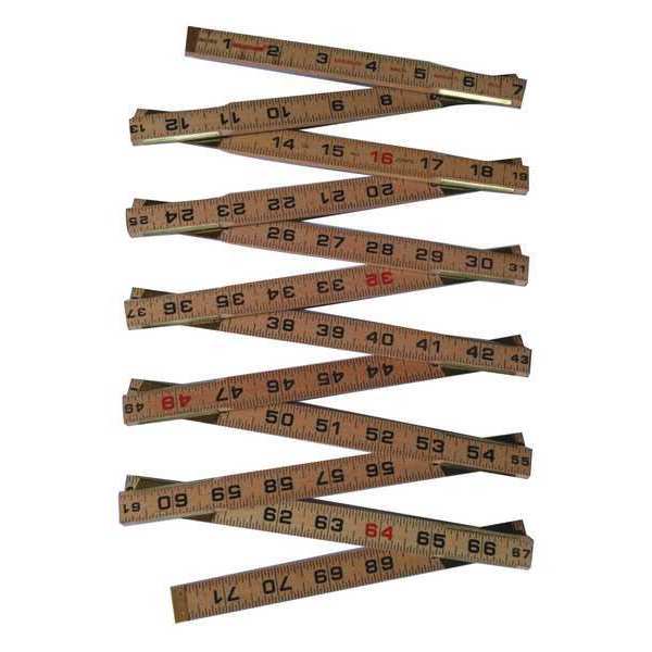 Brick Mason Folding Rule, 72 in., Standard