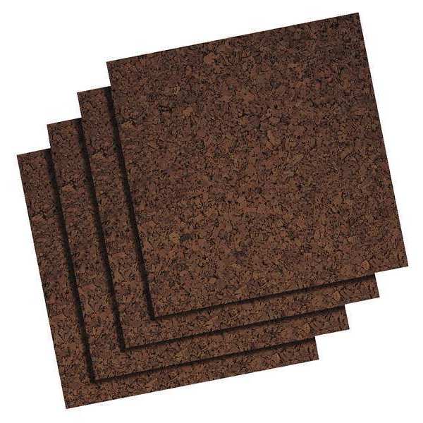 Bulletin Board Tiles, Dark, PK4