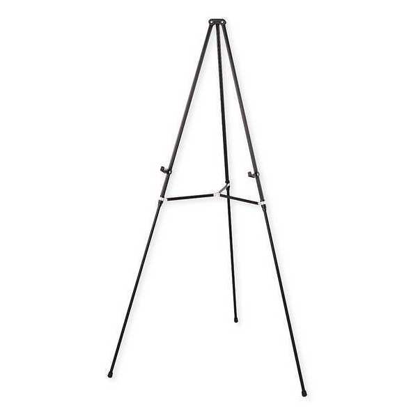 Portable Telescoping Display Easel, Black