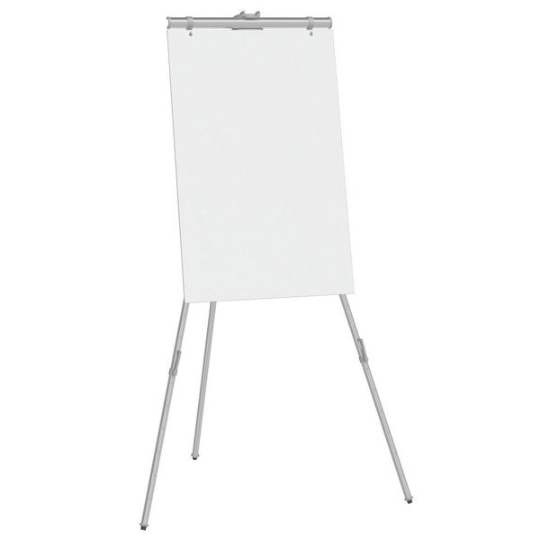 Portable Telescoping Easel, Heavy-Duty, Silver