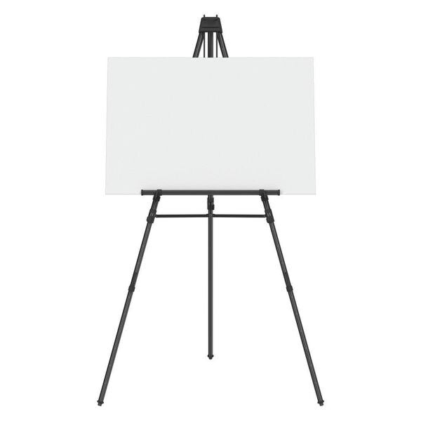 Portable Telescoping Easel, Heavy-Duty, Black