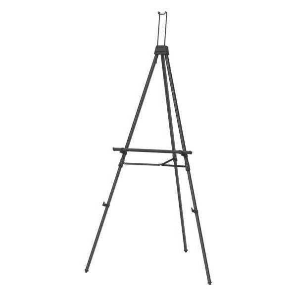 Portable Telescoping Easel, Heavy-Duty, Black