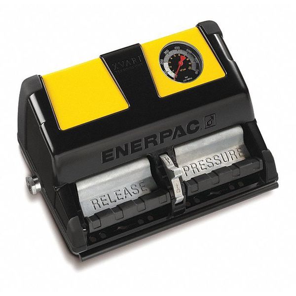 XA12VG, Air Driven Hydraulic Pump, 4/3 Valve, 122 in3 Oil, Pressure Gauge, For Double-Acting Tools