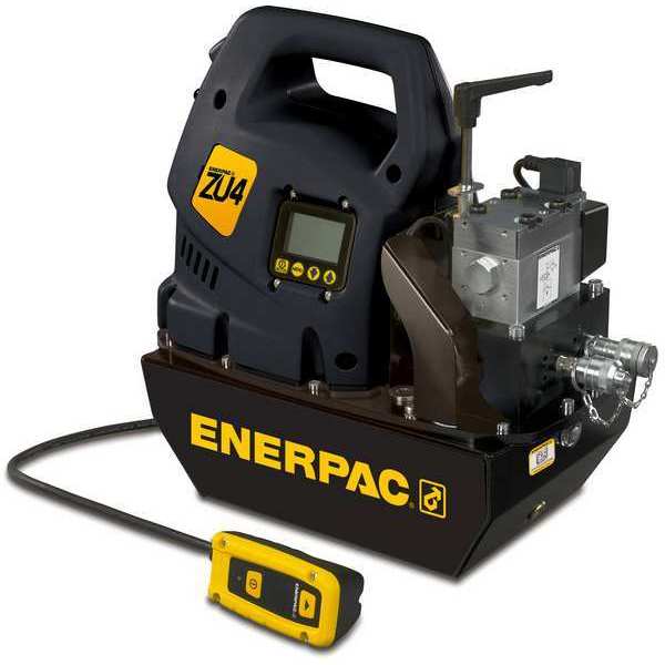 ZU4208TB-Q, Electric Hydraulic Torque Wrench Pump, Pro, LCD Display, 1.75 gallon Usable Oil, 115V