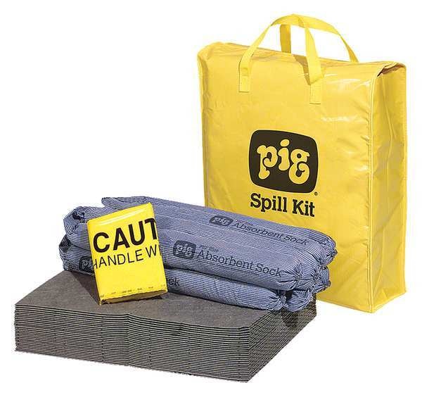 PIG Spill Kit, Universal, Yellow