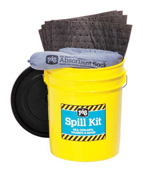 PIG Spill Kit, Universal, Yellow