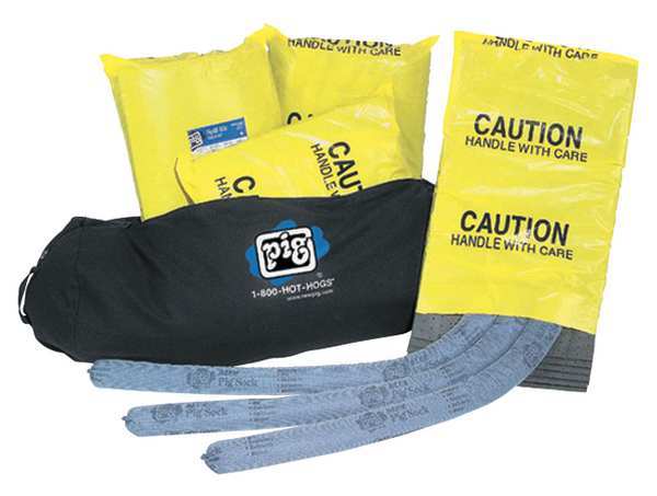 Spill Kit, Universal, Black