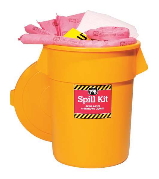 Spill Kit, Chem/Hazmat, Yellow