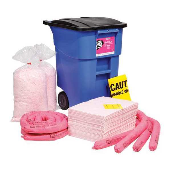 Spill Kit, Chem/Hazmat, Blue