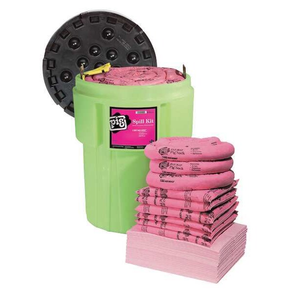 Spill Kit, Chem/Hazmat, Green