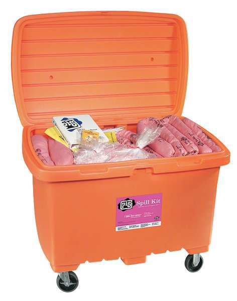 Spill Kit, Chem/Hazmat, Orange